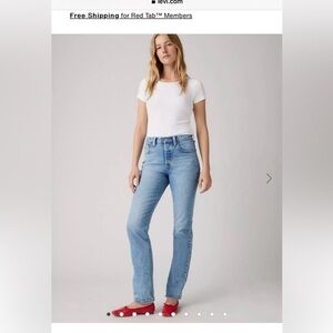 EVIS 501 ORIGINAL FIT WOMENS
SIZE 19x30
Color: hollow days